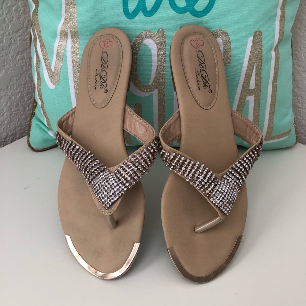 Jeweled sandals